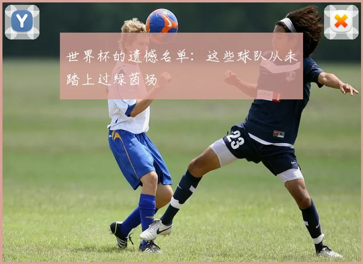 世界杯的遗憾名单:这些球队从未踏上过绿茵场
